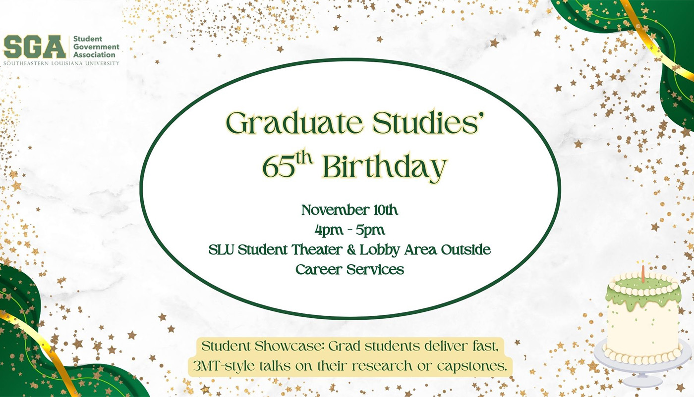 Graduate Studies 65th Birthday image