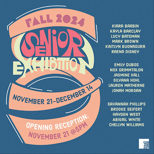 Senior Art Exhibition Fall 2024