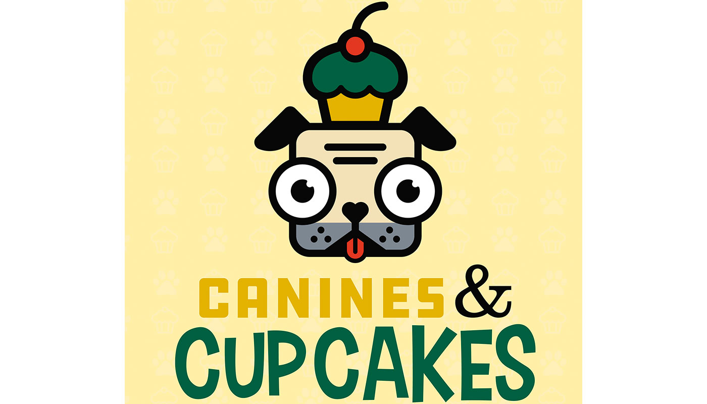 canines & cupcakes flyer