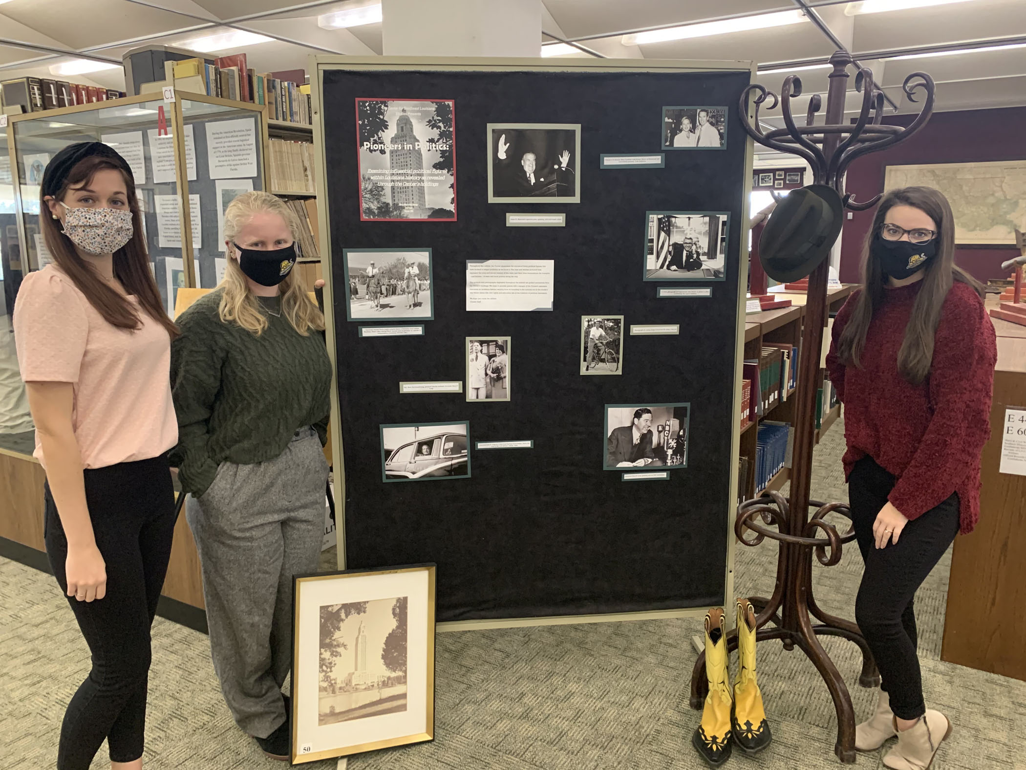 regional political exhibit masks
