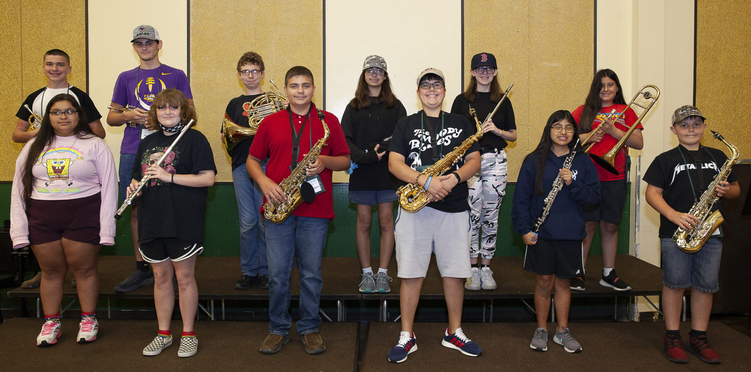 band camp livingston students