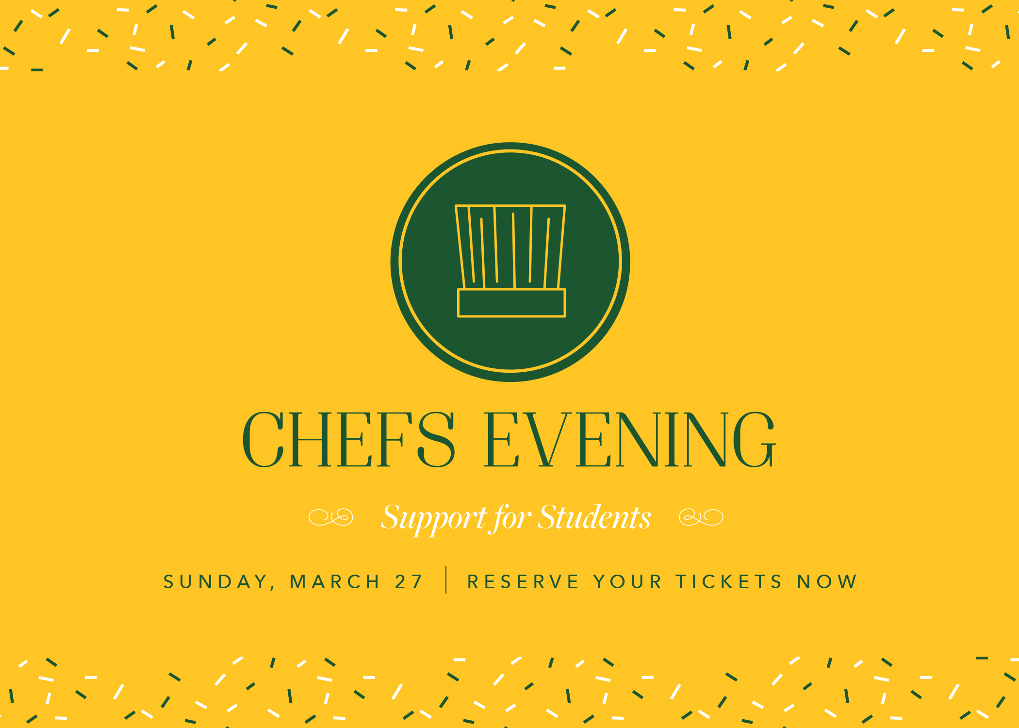slu chef's evening flyer