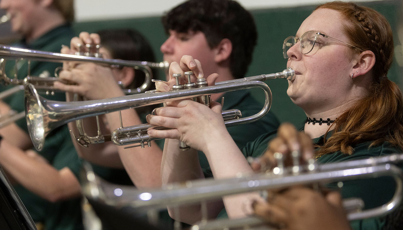trumpet players