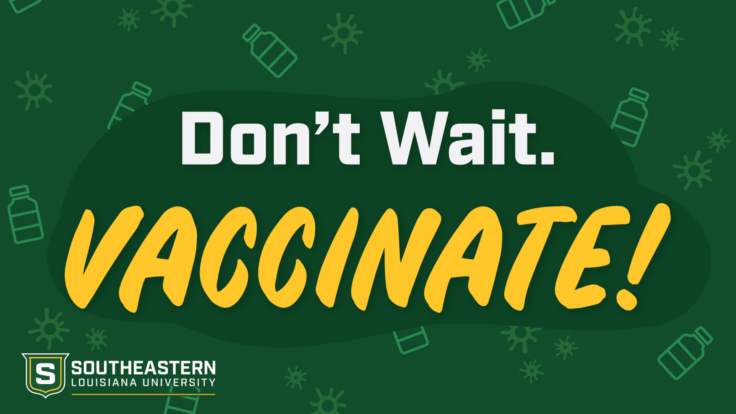 dont wait vaccinate logo