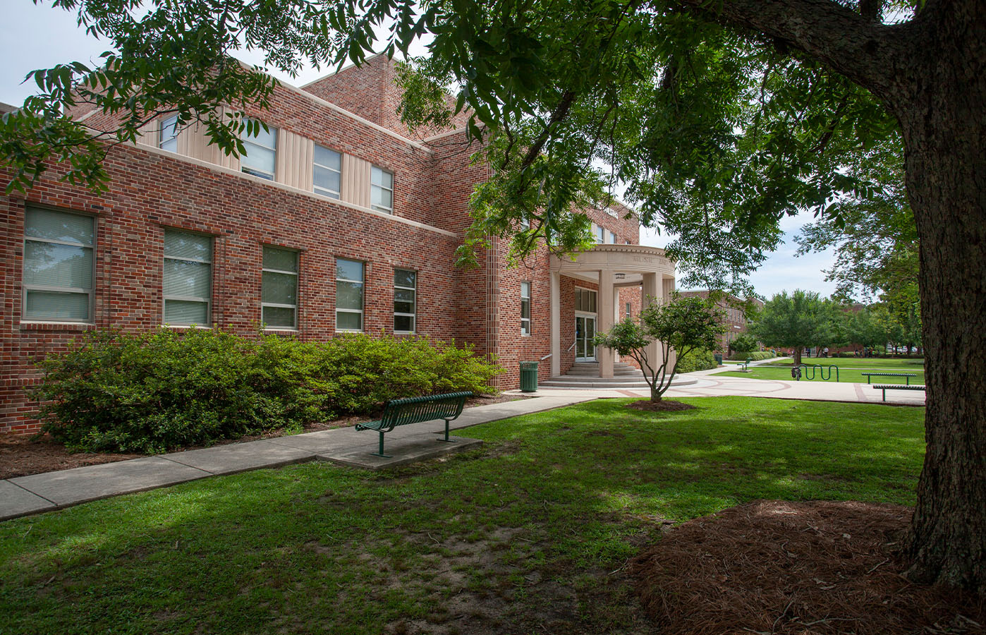 Outside of Pottle Hall.