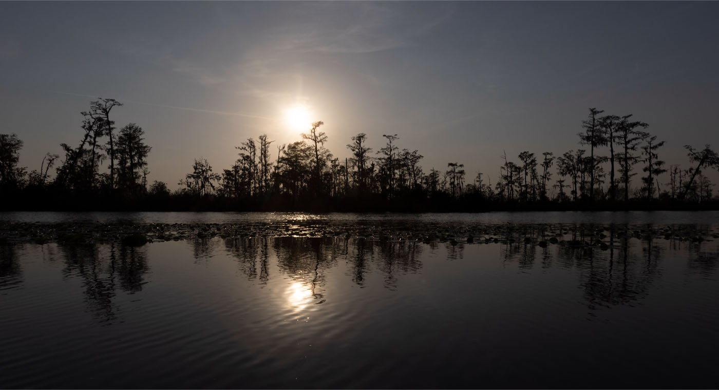 Sunset at Lake Maurepas