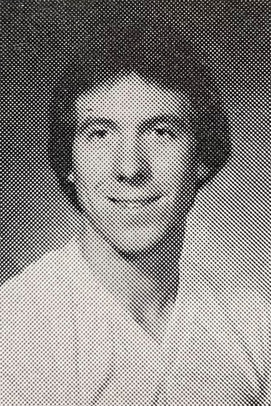 John Crain's freshman yearbook photo.