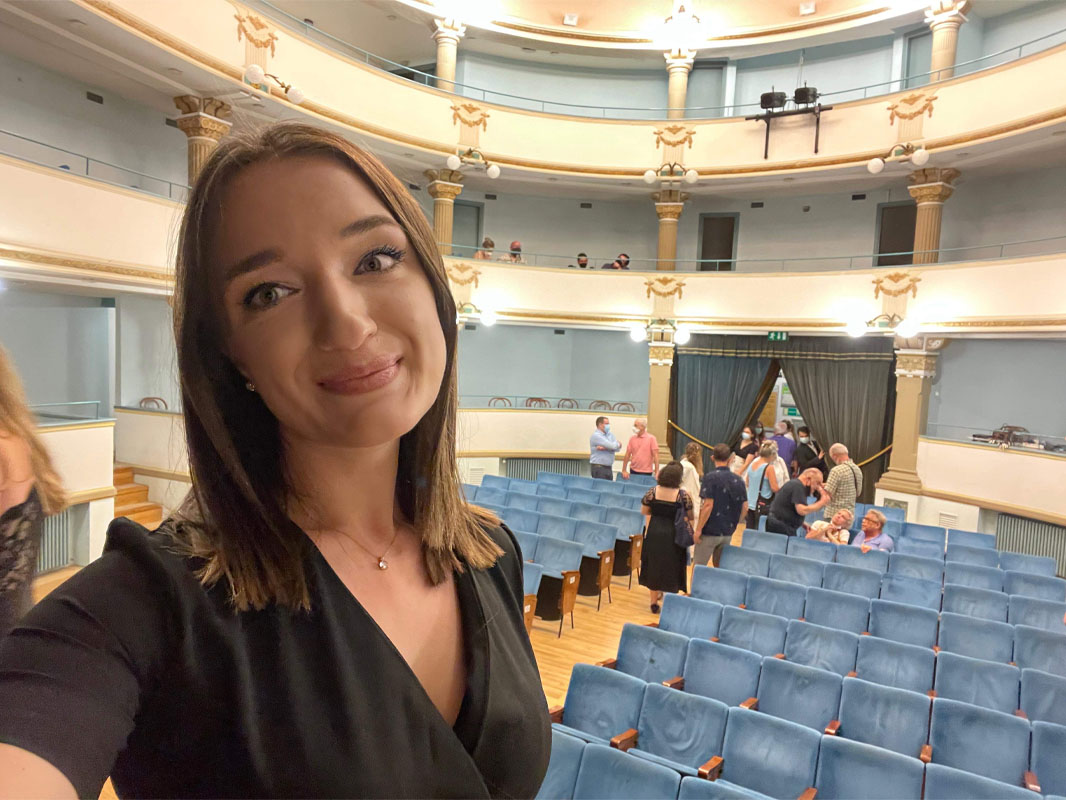 Selfie of Natalia Turchin