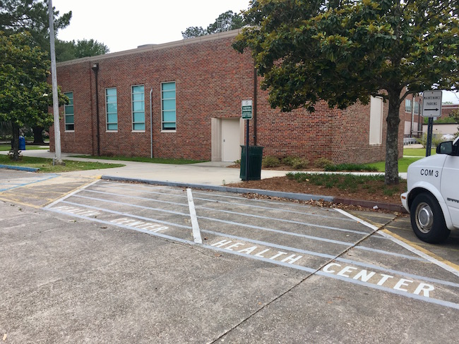 Health Center Parking