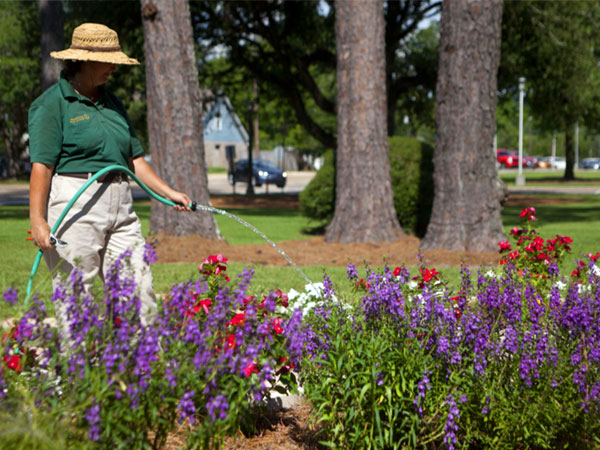 Landscaper Outside