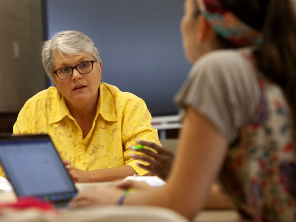 Teacher Advising Student