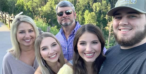 Ingram with family
