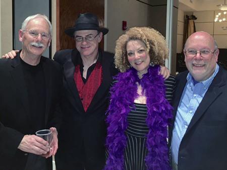 Eric Johnson and Cabaret performers